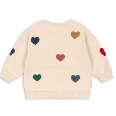 Sweatshirt Lou Terry - Multi heart