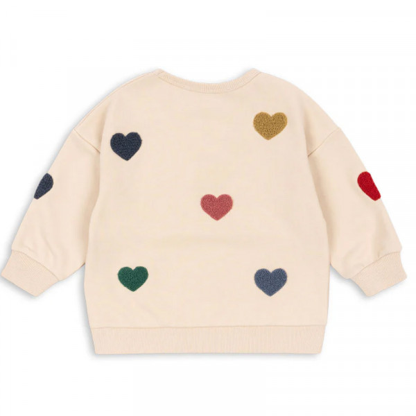Sweatshirt Lou Terry - Multi heart
