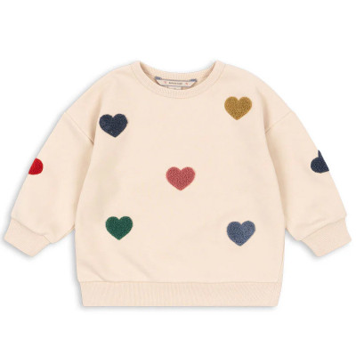 Sweatshirt Lou Terry - Multi heart