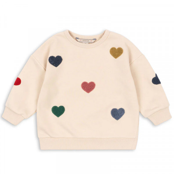 Sweatshirt Lou Terry - Multi heart