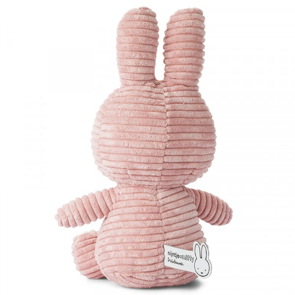 Peluche velours côtelé Miffy - Pink