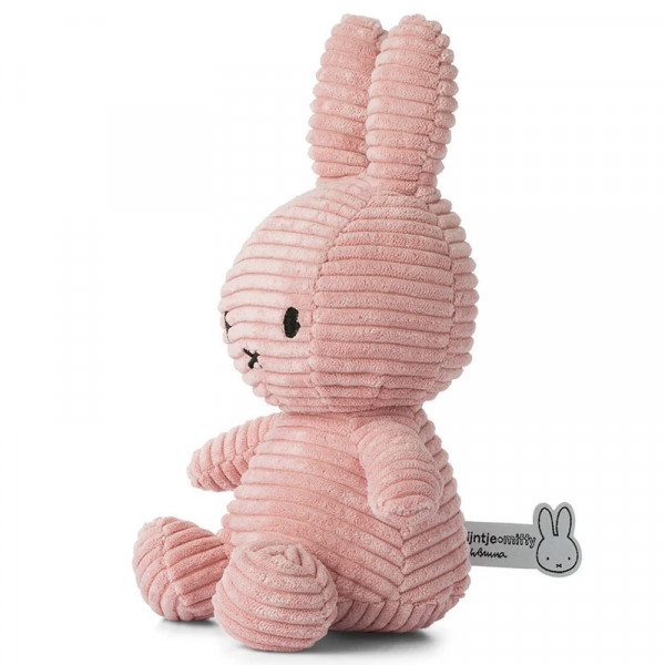 Peluche velours côtelé Miffy - Pink