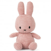 Peluche velours côtelé Miffy - Pink