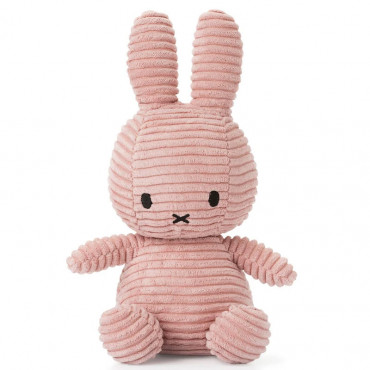 Peluche velours côtelé Miffy - Pink