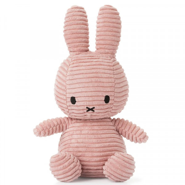 Peluche velours côtelé Miffy - Pink