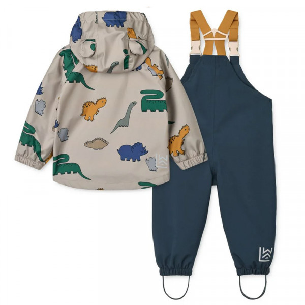 Ensemble de pluie Manu - Dinosaurs mist