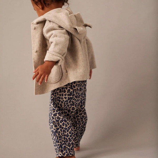 Pantalon élastiqué Atenas - Stone animal print
