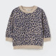 Sweatshirt Kelly - Stone animal print