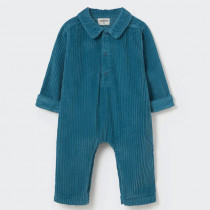 Combinaison en velours Trento - Blue midnight