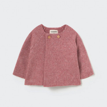 Gilet bébé Limnos - Rose tea