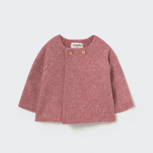 Gilet bébé Limnos - Rose tea