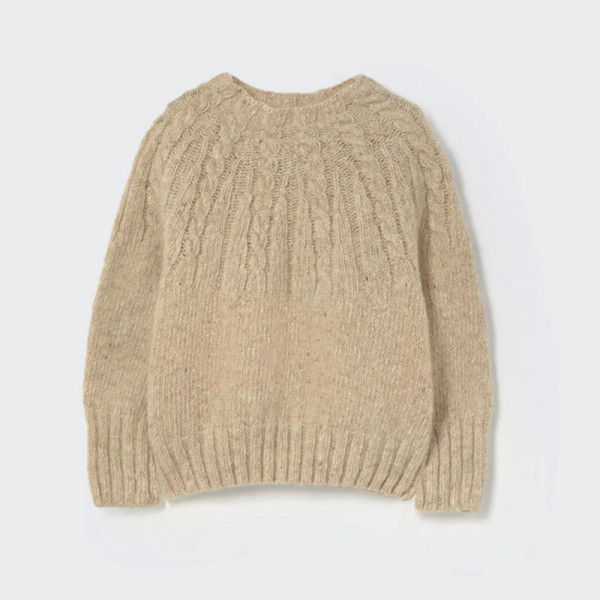 Pull torsadé Carmen - Stone