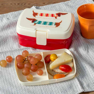 Lunchbox avec plateau - Sausage dog