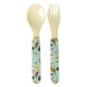 Set de couverts : cuillère et fourchette - Fun fair mint