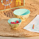 Grand bol en mélamine - Fun fair mint