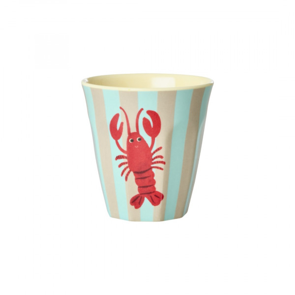 Lot de 6 verres en mélamine - Blue ocean