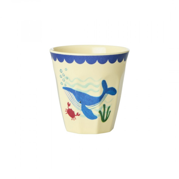 Lot de 6 verres en mélamine - Blue ocean