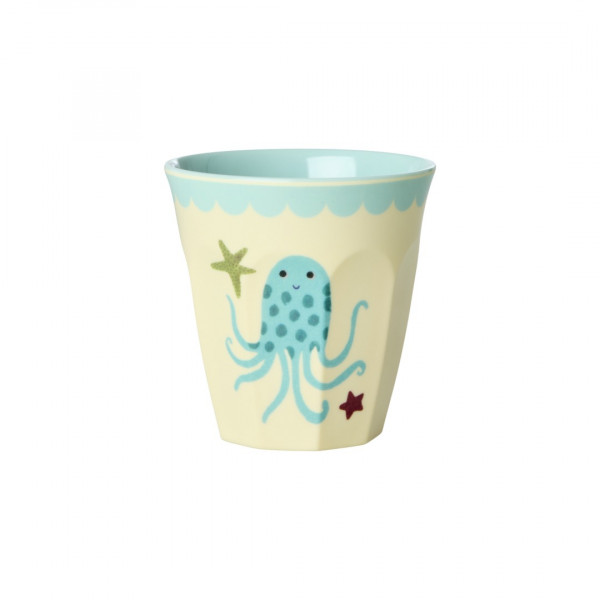 Lot de 6 verres en mélamine - Blue ocean