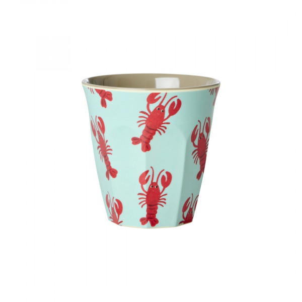 Lot de 6 verres en mélamine - Blue ocean
