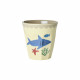 Lot de 6 verres en mélamine - Blue ocean