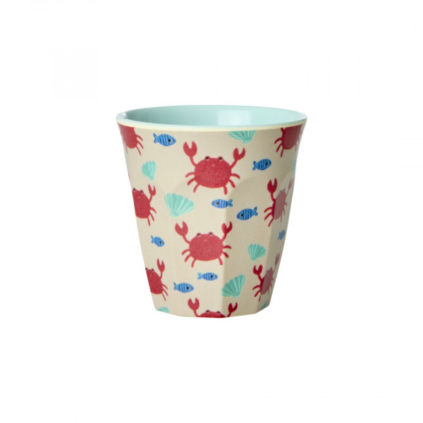 Lot de 6 verres en mélamine - Blue ocean
