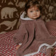 Poncho velours - Parme