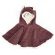 Poncho velours - Parme