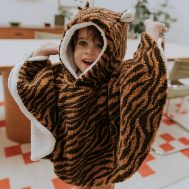 Poncho enfant - Tigre