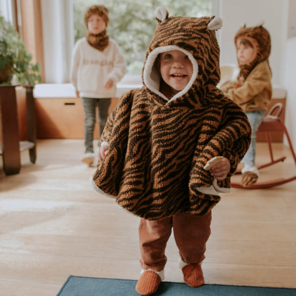 Poncho enfant - Tigre
