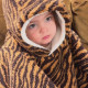 Poncho enfant - Tigre