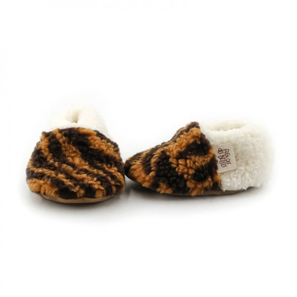 Chaussons bébé - Tigre