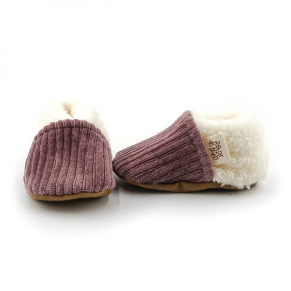 Chaussons en velours - Parme