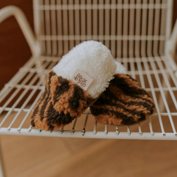 Chaussons bébé - Tigre