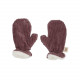Moufles en velours - Parme