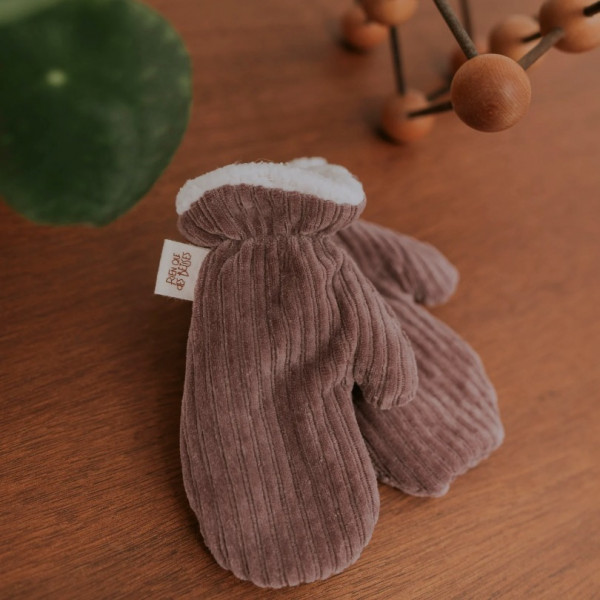 Moufles en velours - Parme