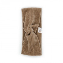 Bandeau polaire en velours - Taupe