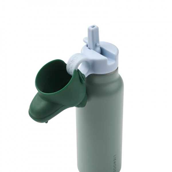 Gourde isotherme avec bouchon crocodile 350 ml Falk - Pepermint