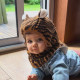 Cagoule en teddy - Tigre