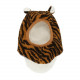 Cagoule en teddy - Tigre
