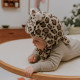 Cagoule en teddy - Léopard