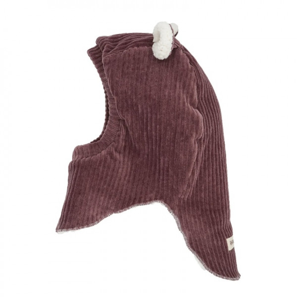 Cagoule polaire en velours - Parme