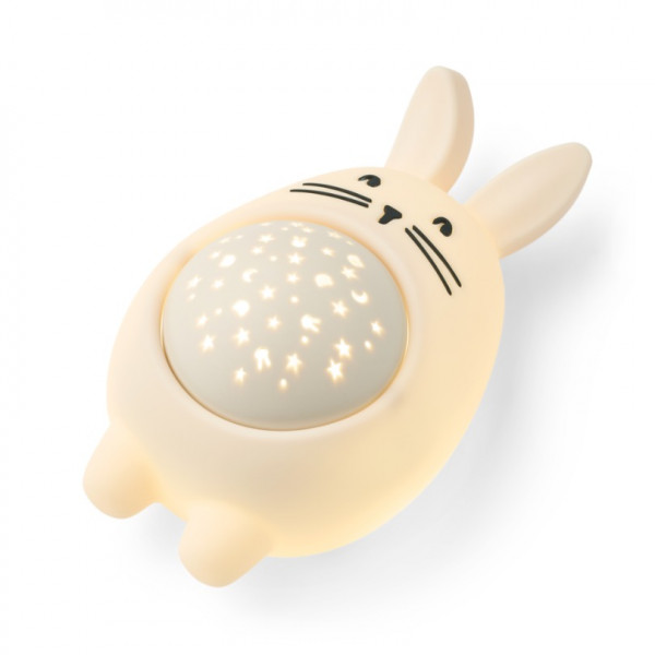 Lampe veilleuse projecteur et bruits blancs Lapin - Manuel