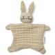 Doudou carré mini Amaya - Rabbit mist