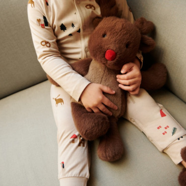 Peluche Berto - Renne pecan