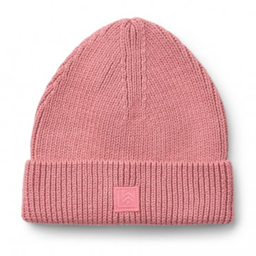 Bonnet en coton côtelé Ezra - Dusty rose