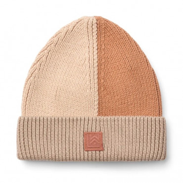 Bonnet en coton côtelé Ezra - Tuscany rose multi mix