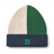 Bonnet en coton côtelé Ezra - Classy navy multi mix