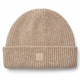 Bonnet en laine et coton Emilio - Oat