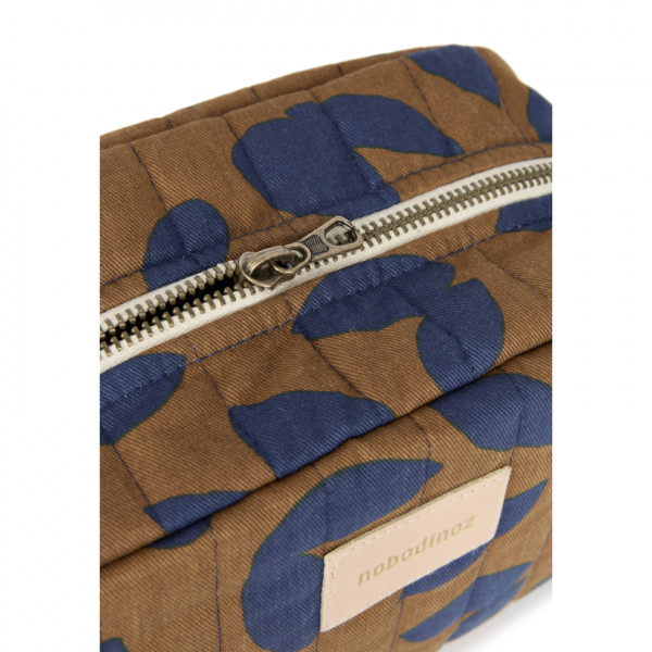 Trousse de toilette imperméable Hyde Park - Blue leaves