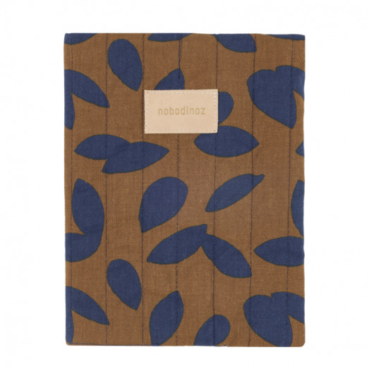 Protège carnet de santé Hyde Park - Blue leaves